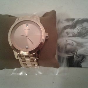 Men's Guess Rose Gold Watch